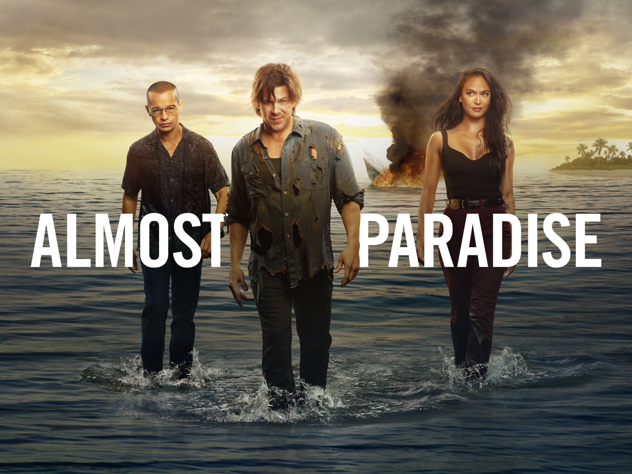 Almost Paradise key art